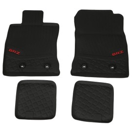 Subaru All Weather Rubber Floor Liners w/Logo for 2022 2023 2024 BRZ - J501SCC000 - Genuine OEM