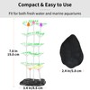 Uniclife Strip Coral Plant Ornament Glowing Effect Silicone Artificial Decoration
