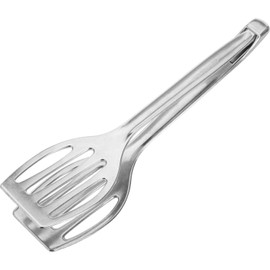 Westmark Double Spatula/Grill Tongs, Length: 27.5 cm, Die-cast aluminium, Duetto, Silver, 21102260