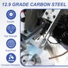 PATIKIL 25 Pcs M5 x 55 mm Hex Socket Head