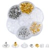7 Styles Silicone Earring Backs Replacements for Studs/Droopy Ears/Heavy Earring,550Pcs