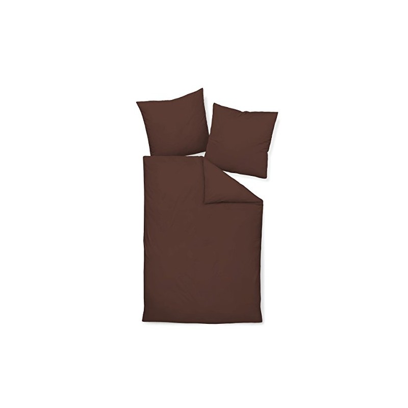 Janine Mako Satin Bed Linen, Plain Colours, 40 cm x