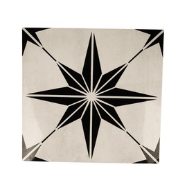 Sarini 10PcsTile Stickers, Apply To Tile Around Fireplace, Stick And Peel Backsplash, Black And White Tile Stickers, Waterproof Backsplash