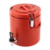 2.64-Gallon / 10 L Insulated Beverage Dispenser,Stainless Steel Inner Barrel,with