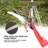 CYSFETENA 4 Wheels Garden Pruning Shear Tree Trimmer Clipper Tool,
