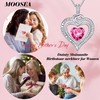 MOOSEA October Birthday Gifts for Mom Grandma Wife, 925 Sterling