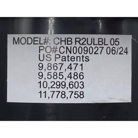 Raffel Systems CHB R2ULBL 05 Recliner Theater Cup Holder with USB and Memory