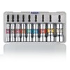 Vessel SL209PS Rigid Forged Semi-Long Sockets, Set of 9