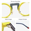 HEPIDEM Multicolor Acetate Glasses Frame Men Women Round Eyeglasses Optical