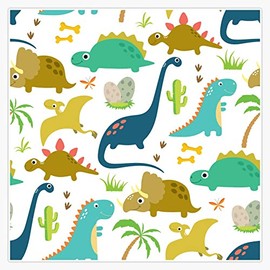 Cute Cartoon Dinosaur Sticker Decal Size 5"