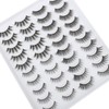 Oreola 3D False Eyelashes Natural Look Artificial Eyelashes, Lightweight, Reusable,
