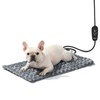 Petace Adjustable Temperature Heated Cat Bed & Dog Heating Pad