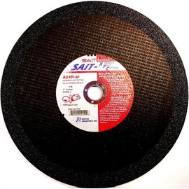 United Abrasives- SAIT 23420 Type 1 12-Inch x 1/8-Inch x 20mm Type 1 A24R Cut-Off Wheel, 10-Pack