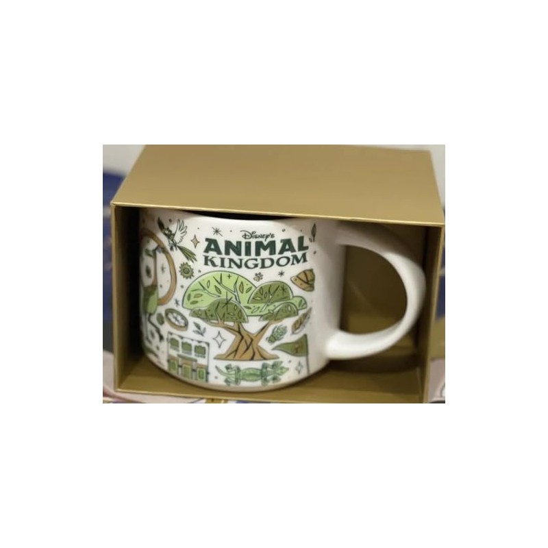 Starbucks Animal kingdom been there series mug