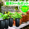 ZERONOWA Seedling Pot, Deep Type, Long Pot, Vinyl Pot, Seedling