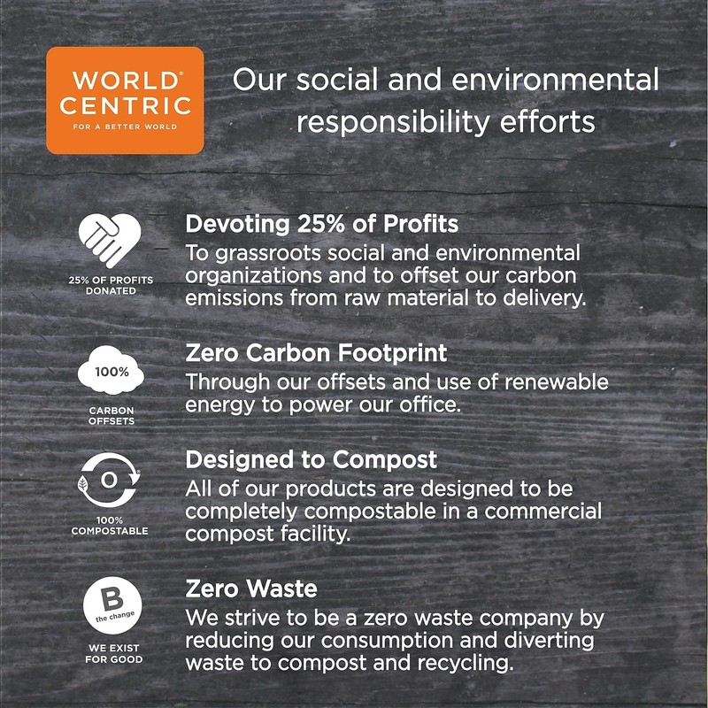 World Centric Pla Clear Cold Cups, 10 Oz, Clear, 1,000/carton