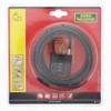 Burg-Wächter 725 300 Snap+Lock Cable Lock with Combination Lock, Rope