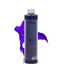 Rostblant 218ml Anti-Yellowing Shampoo,Professionelles Lila Toning Shampoo,Weißes, blondes, gebleichtes Haar Shampoo,Revitalisiert gebleichtes, gebleichtes und hervorgehobenes blondes Haar
