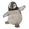 Vivid Arts - Sliding Penguin Real Life Resin Ornament -