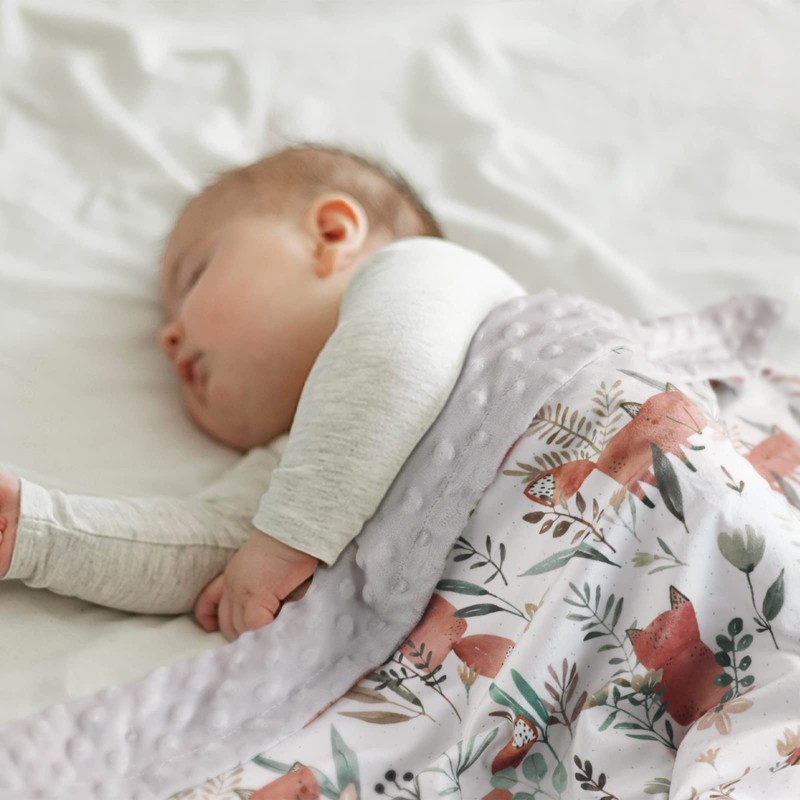 Soarwg Kid’s Baby Blankets, 75x100cm, Unisex, Newborn, Thick, Three Layers,