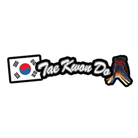 Scrapbook Customs 18978 Tae Kwon Do Sport Topper Sticker