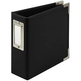 We R Memory Keepers Black Leather 3RING ALBM4