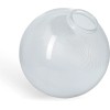 KastLite 10" Prismatic Acrylic Lamp Post Globe | Custom 4-5/8"