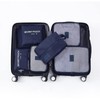 Natiform 7 Piece Label Pouches Organizer Bag Travel Storage Luggage