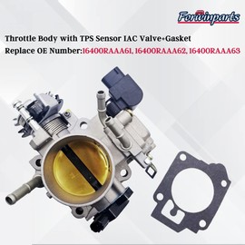 Throttle Body for 2003 2004 2005 Honda Accord DX LX EX 2.4L 2003 2004 2005 2006 Honda Element 2.4L 16400RAAA61 16400RAAA62 16400RAAA63 16400PZDA13