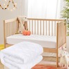 A ATH Collection Poly-Cotton Quilted Mattress Protector Cotton Fabric Pad
