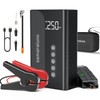 Car Jump Starter with Air Compressor, 1000A 10400mAh Lithium Portable