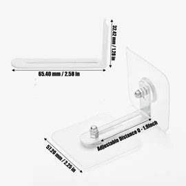 No Drill Furniture Anchors 6 Packs Anti Tip Furniture Straps Kit Adhesive Furniture Wall Anchors for Baby Proofing, Secure Bookcase Dresser Shelf Cabinet Wall