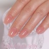 Imtiti Jelly Gel Nail Polish, Pink Peach Sheer Jelly Nail