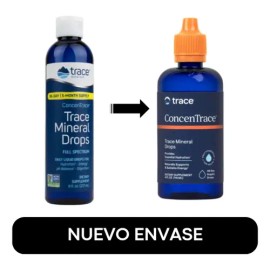 Trace Minerals Concentrace Drops 118ml Suplemento Minerales Naturales Sabor