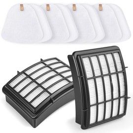 4+2 Pack Filters for Shark Vacuum Navigator Lift Away Filter Replacement Models NV350 NV351 NV352 NV355 NV356E NV360 UV440 UV540 CU500 XFF350 XHF350