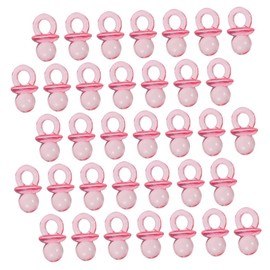Kisangel 150pcs Acrylic Mini Pacifiers Shower Decorations Boys Girls Party Bag Fillers
