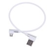 Aouzsta 90 Degree USB Cable Right Angle Charger L Shape