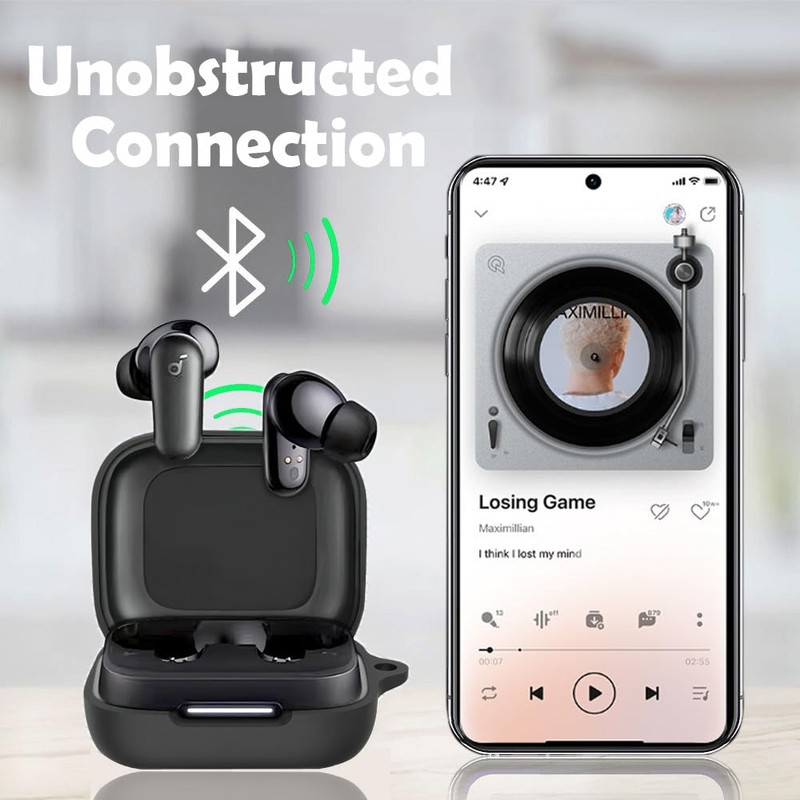 [2 Pack] easyBee Case Compatible with Soundcore P30i Charging Cover,