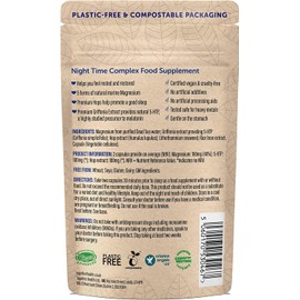 Night Time Complex – Together Health – Marine Magnesium – Griffonia & Hops Extracts – Vegan Friendly – Made in The UK - 60 Vegecaps