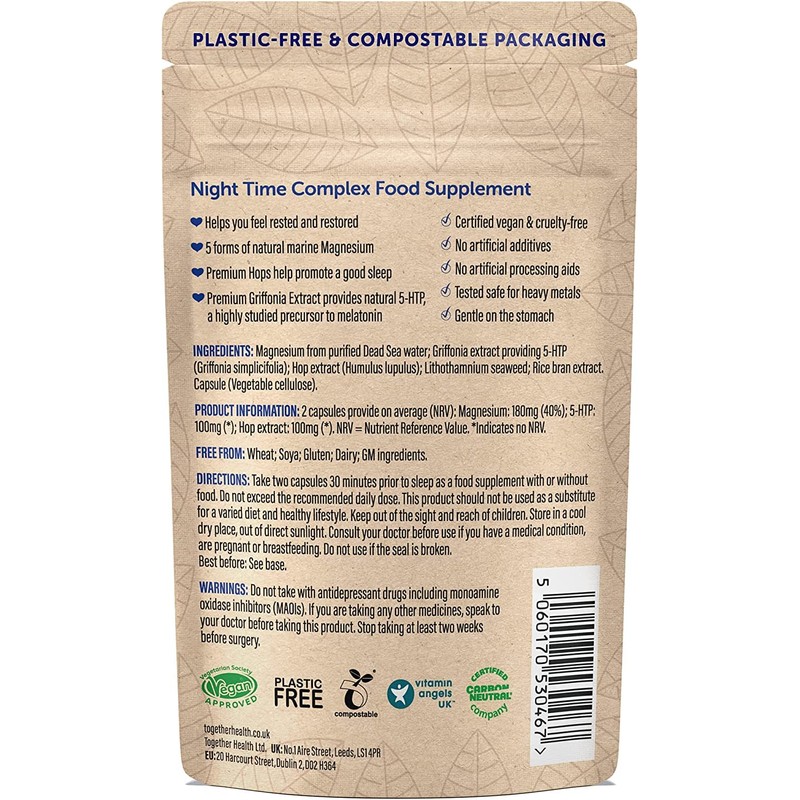 Night Time Complex – Together Health – Marine Magnesium –