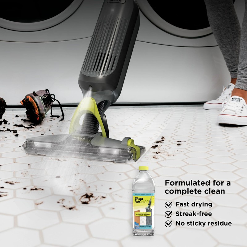 Shark VACMOP Cordless Vacuum & Spray Mop, Gray, VM252