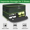YOREPEK 2 Layer Golf Trunk Organizer Storage for 2 Pair