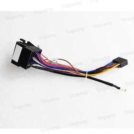 Strpump Cable de arnés para radio de coche estéreo de 16 pines para Hyundai Verna Accent/Kia Cerato Soul Sportage Sorento Forte