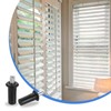 uxcell 50pcs Shutter Repair Pins, Spring Loaded Plantation Shutter Replacement