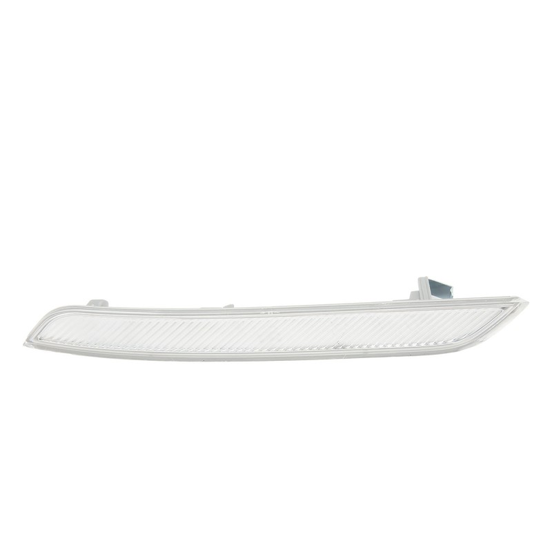Front Bumper Reflector Clear White Improve Car Visibility Side Marker