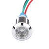 4 Sets Common Cathod Round LEDs, 10mm Prewired Two Tone