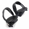 GZXYUAN 4 Pcs Bicycle Pedal Straps Rubber Widened Toe Clips