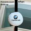 Absorbs oil, lotions from your cold plunge or ice-bath. Cold