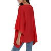 PULI Women's Pullover Poncho Elegant Viscose Knitted Loose Fitting Poncho