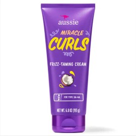 Aussie Crema Para Rizos, Cabello Rizado, 2 Pack